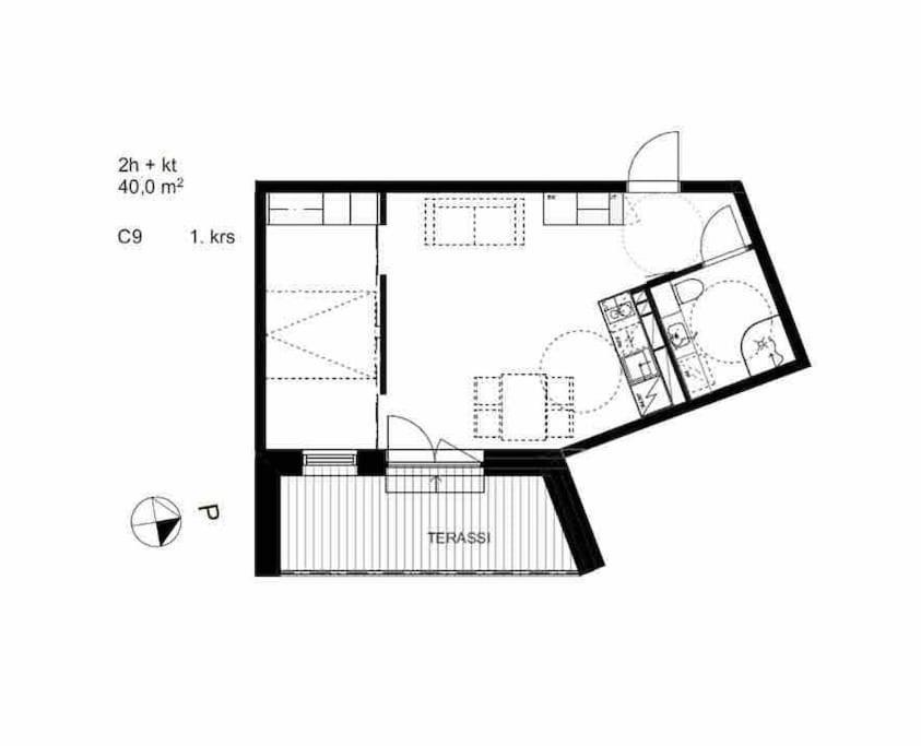 City Apartment Arctic Taiga 罗瓦涅米 外观 照片